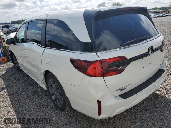 2025 Honda Odyssey Touring with VIN 5FNRL6H87SB001792, listed as a Copart auction lot 51049255 with Not provided miles and Salvage title. Bid and sale history available at DreamBid. Image 2.