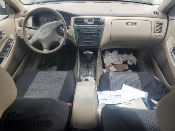 2000 Honda Accord SE with VIN 1HGCG6692YA141564, listed as a Copart auction lot 57423295 with 190,057 mi miles and Salvage title. Bid and sale history available at DreamBid. Image 8.