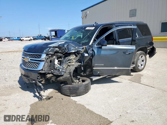 2019 Chevrolet Tahoe LT with VIN 1GNSCBKC0KR273948, listed as a Copart auction lot 61309785 with 155,428 mi miles and Salvage title. Bid and sale history available at DreamBid. Image 1.