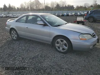 2001 Acura CL Type S with VIN 19UYA42631A022614, listed as a Copart auction lot 84068904 with 148,034 mi miles and Salvage Title. Bid and sale history available at carsss.com. Image 4.