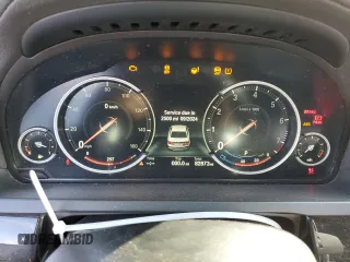 2014 BMW 7 Series 740Li with VIN WBAYE4C52ED137716, listed as a Copart auction lot 46108955 with 82,873 mi miles and Salvage Title. Bid and sale history available at carsss.com. Image 9.