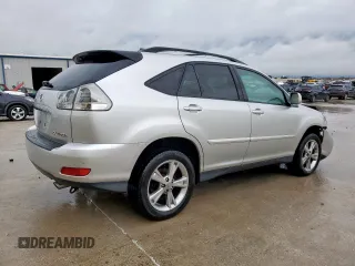 2006 Lexus RX 400h with VIN JTJGW31U762000555, listed as a Copart auction lot 54873185 with 191,579 mi miles and Salvage title. Bid and sale history available at DreamBid. Image 3.