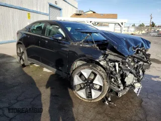 2023 Polestar 2 with VIN YSMED3KA2PL130280, listed as a Copart auction lot 48635505 with 38,174 mi miles and Salvage Title. Bid and sale history available at carsss.com. Image 4.
