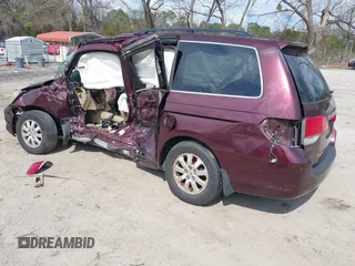 2008 Honda Odyssey EX-L with VIN 5FNRL38728B093795, listed as a IAAI auction lot 41798829 with 1 mi miles. Bid and sale history available at carsss.com. Image 3.