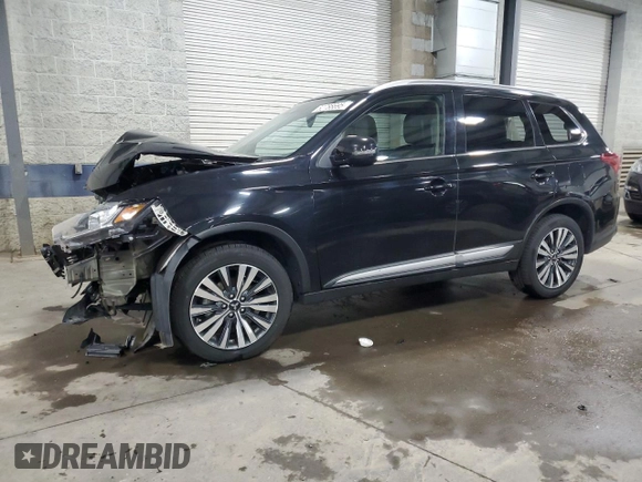 2020 Mitsubishi Outlander ES with VIN JA4AZ3A35LZ019562, listed as a Copart auction lot 52788695 with 75,301 mi miles and Salvage title. Bid and sale history available at DreamBid. Image 1.