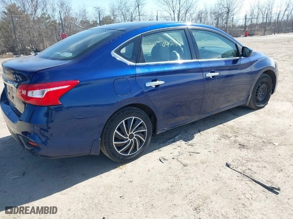 2017 Nissan Sentra S with VIN 3N1AB7AP4HY326648, listed as a IAAI auction lot 41764297 with 184,667 mi miles. Bid and sale history available at carsss.com. Image 4.