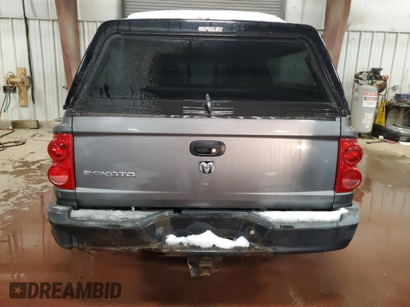 2006 Dodge Dakota ST with VIN 1D7HE22K26S515485, listed as a Copart auction lot 45741585 with Not Provided miles and Clean Title. Bid and sale history available at DreamBid. Image 6.