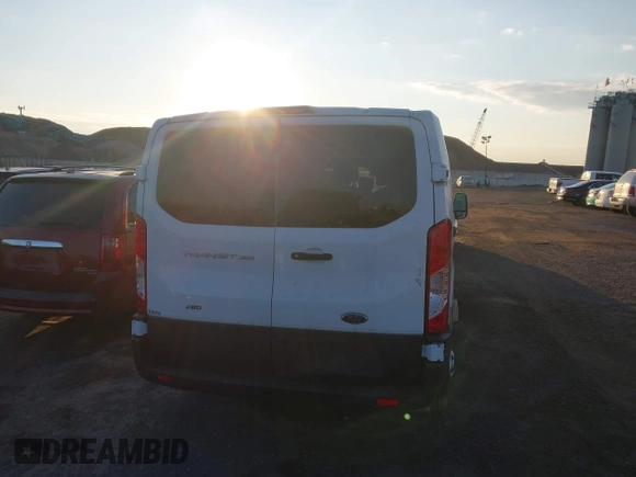2023 Ford Transit Passenger XL with VIN 1FBAX9Y80PKA16636, listed as a IAAI auction lot 41282212 with 8,572 mi miles and . Bid and sale history available at DreamBid. Image 16.