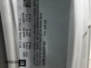 2014 Cadillac ELR z VIN 1G6RR1E46EU601401, wystawiony jako Copart lot #72750494 z przebiegiem 82 493 mil mil oraz Szkody całkowita. Historia ofert i sprzedaży dostępna na DreamBid. Obrazek 12.