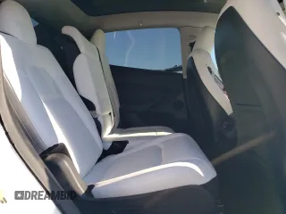 2024 Tesla Model Y Long Range with VIN 7SAYGAEE5RF064240, listed as a Copart auction lot 46349625 with 26,648 mi miles and Salvage title. Bid and sale history available at DreamBid. Image 10.