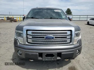 2013 Ford F-150 XL with VIN 1FTFW1EF8DFC90423, listed as a Copart auction lot 60133315 with 222,070 mi miles and Salvage title. Bid and sale history available at DreamBid. Image 5.