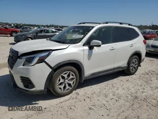 2024 Subaru Forester Premium with VIN JF2SKADCXRH515228, listed as a Copart auction lot 50831225 with 10,681 mi miles and Salvage Title. Bid and sale history available at carsss.com. Image 1.