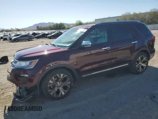 2019 Ford Explorer Limited z VIN 1FM5K7FHXKGA77289, wystawiony jako Copart lot #54759465 z przebiegiem 68 585 mil mil oraz Szkoda całkowita • Salvage title. Historia ofert i sprzedaży dostępna na DreamBid. Obrazek 1.