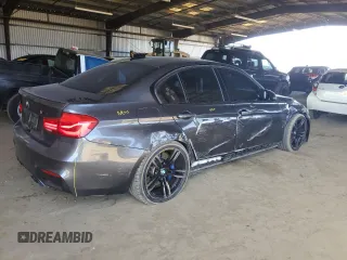 2016 BMW M3 with VIN WBS8M9C53G5D31473, listed as a Copart auction lot 50033425 with 88,302 mi miles and Salvage title. Bid and sale history available at DreamBid. Image 3.