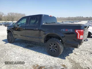 2017 Ford F-150 XL with VIN 1FTEW1EF7HFA77657, listed as a Copart auction lot 48496885 with 100,745 mi miles and Salvage Title. Bid and sale history available at carsss.com. Image 2.