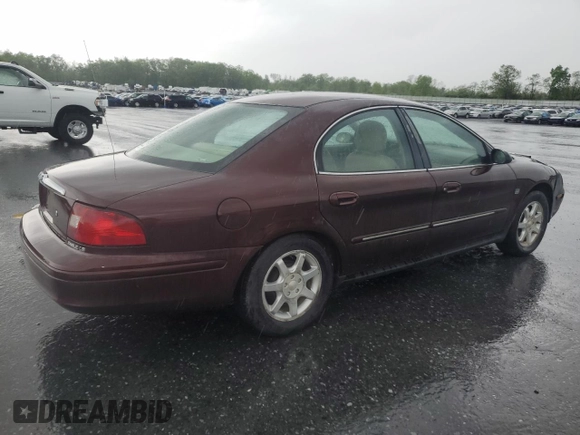 2001 Mercury Sable LS with VIN 1MEHM55S01G642160, listed as a Copart auction lot 55832175 with 79,554 mi miles and Clean Title. Bid and sale history available at DreamBid. Image 3.
