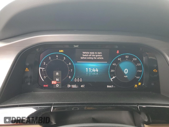 2024 Volkswagen Atlas SE with VIN 1V2DE2CA8RC236764, listed as a Copart auction lot 50357035 with 8,667 mi miles and Salvage title. Bid and sale history available at DreamBid. Image 9.