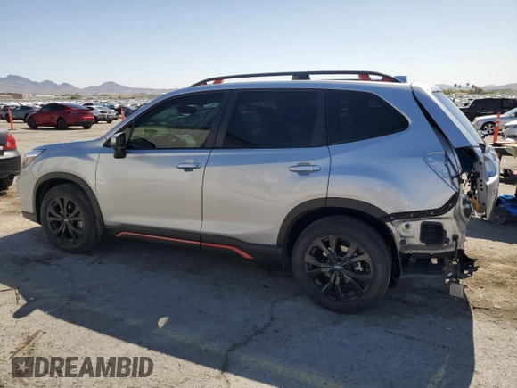 2021 Subaru Forester Special Sports with VIN JF2SKARC3MH530395, listed as a Copart auction lot 61103945 with 20,212 mi miles and Salvage title. Bid and sale history available at DreamBid. Image 2.