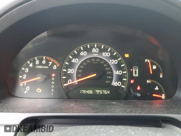 2006 Honda Odyssey EX-L z VIN 5FNRL38706B019434, wystawiony jako Copart lot #57397755 z przebiegiem 175 406 mil mil oraz Szkoda całkowita • Salvage title. Historia ofert i sprzedaży dostępna na DreamBid. Obrazek 9.