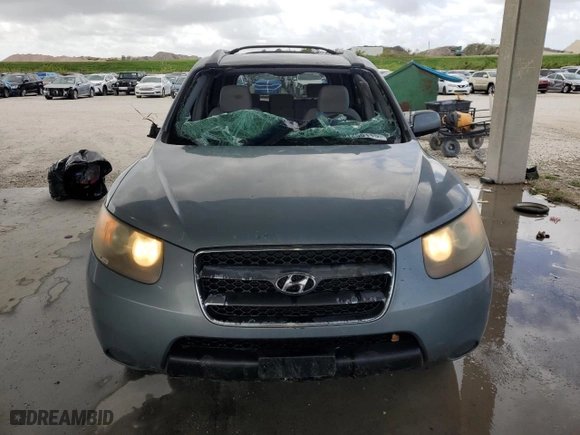 2007 Hyundai Santa Fe GLS with VIN 5NMSG13D67H124714, listed as a Copart auction lot 51256115 with 111,609 mi miles and Salvage Title. Bid and sale history available at carsss.com. Image 5.