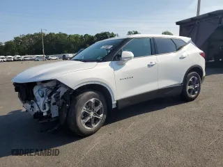 2025 Chevrolet Blazer LT with VIN 3GNKBCR4XSS188152, listed as a Copart auction lot 65751115 with 3,227 mi miles and Clean title. Bid and sale history available at DreamBid. Image 1.