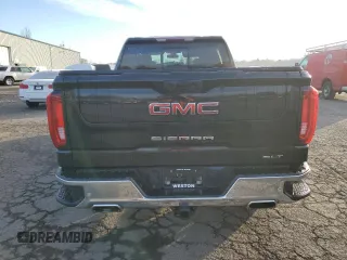 2022 GMC Sierra 1500 Limited SLT with VIN 3GTU9DEL7NG118552, listed as a Copart auction lot 88936075 with 36,462 mi miles and Salvage Title. Bid and sale history available at carsss.com. Image 6.