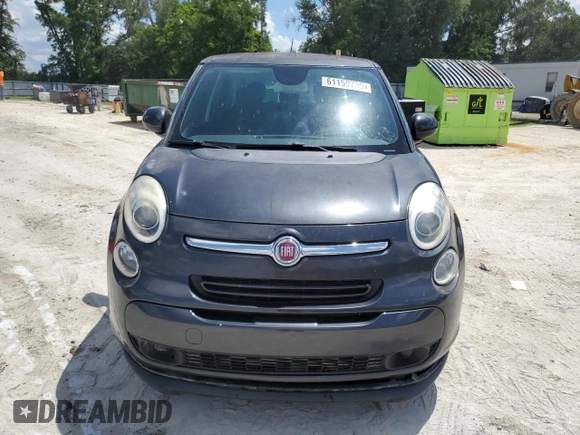 2017 FIAT 500L Pop with VIN ZFBCFAAH4HZ039657, listed as a Copart auction lot 61159735 with 115,001 mi miles and Salvage title. Bid and sale history available at DreamBid. Image 5.