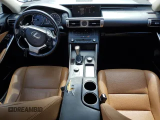 2015 Lexus IS 250 with VIN JTHBF1D21F5079200, listed as a Copart auction lot 56868975 with 108,035 mi miles and Salvage title. Bid and sale history available at DreamBid. Image 8.
