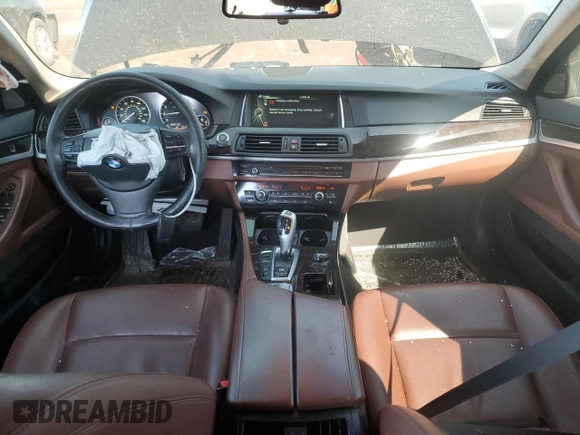 2014 BMW 5 Series 535i xDrive with VIN WBA5B3C54ED538450, listed as a Copart auction lot 48173485 with 74,056 mi miles and Salvage Title. Bid and sale history available at carsss.com. Image 8.
