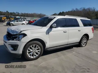 2020 Ford Expedition Max XLT with VIN 1FMJK1HT8LEA90942, listed as a Copart auction lot 43364365 with 74,347 mi miles and Salvage Title. Bid and sale history available at DreamBid. Image 1.