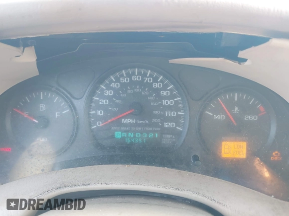 2002 Chevrolet Impala z VIN 2G1WF52E229231157, wystawiony jako IAAI lot #41966267 z przebiegiem 164 351 mil mil oraz . Historia ofert i sprzedaży dostępna na DreamBid. Obrazek 7.