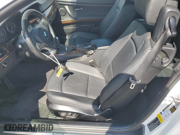 2013 BMW 3 Series 328i with VIN WBADW7C58DE732558, listed as a Copart auction lot 52032355 with 38,778 mi miles and Salvage Title. Bid and sale history available at carsss.com. Image 7.