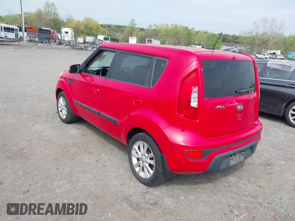2013 Kia Soul + with VIN KNDJT2A68D7631926, listed as a IAAI auction lot 42080198 with 101,412 mi miles and . Bid and sale history available at DreamBid. Image 3.