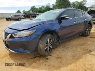 2023 Nissan Maxima SV with VIN 1N4AA6CV0PC508608, listed as a Copart auction lot 58838275 with 42,634 mi miles and Salvage title. Bid and sale history available at DreamBid. Image 1.