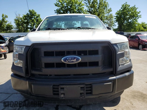 2016 Ford F-150 XL with VIN 1FTMF1C84GKD38765, listed as a Copart auction lot 57071445 with 142,677 mi miles and Salvage title. Bid and sale history available at DreamBid. Image 5.