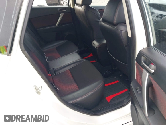 2012 Mazda 3 Mazdaspeed3 Touring with VIN JM1BL1L38C1691952, listed as a IAAI auction lot 40668375 with Not Provided miles and . Bid and sale history available at DreamBid. Image 8.