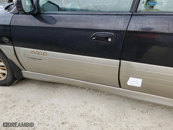 2001 Subaru Legacy Wagon Outback H6 L.L. Bean Edition with VIN 4S3BH806X17655473, listed as a Copart auction lot 74908244 with 133,104 mi miles and Salvage Title. Bid and sale history available at carsss.com. Image 12.