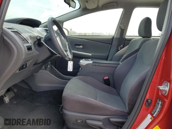 2012 Toyota Prius Two z VIN JTDZN3EU8C3109041, wystawiony jako Copart lot #58382015 z przebiegiem 113 813 mil mil oraz Szkoda całkowita • Salvage title. Historia ofert i sprzedaży dostępna na DreamBid. Obrazek 7.