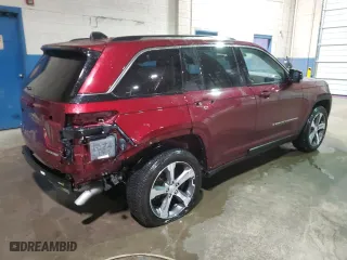 2023 Jeep Grand Cherokee Limited with VIN 1C4RJHBG6PC607963, listed as a Copart auction lot 82810934 with 17,731 mi miles and Salvage Title. Bid and sale history available at carsss.com. Image 3.