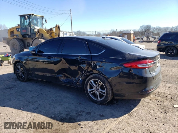 2018 Ford Fusion SE с VIN 3FA6P0H7XJR253664, выставлен на аукционе Copart как лот 41109513 с пробегом 122 769 миль миль и Списание • Salvage title. История ставок и продаж доступна на DreamBid. Изображение 2.