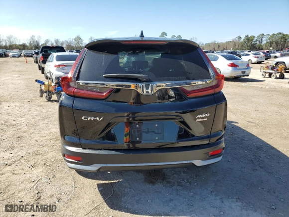 2022 Honda CR-V EX with VIN 7FARW2H53NE049305, listed as a Copart auction lot 46712075 with 41,741 mi miles and Salvage Title. Bid and sale history available at carsss.com. Image 6.