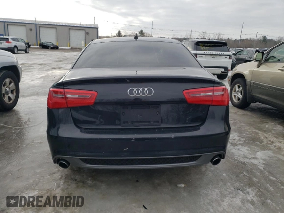 2012 Audi A6 Premium Plus with VIN WAUBGAFC0CN003769, listed as a Copart auction lot 45745935 with 194,353 mi miles and Non repairable. Bid and sale history available at DreamBid. Image 6.