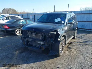 2015 Infiniti QX80 with VIN JN8AZ2NE4F9084990, listed as a IAAI auction lot 41410274 with 156,367 mi miles. Bid and sale history available at carsss.com. Image 6.