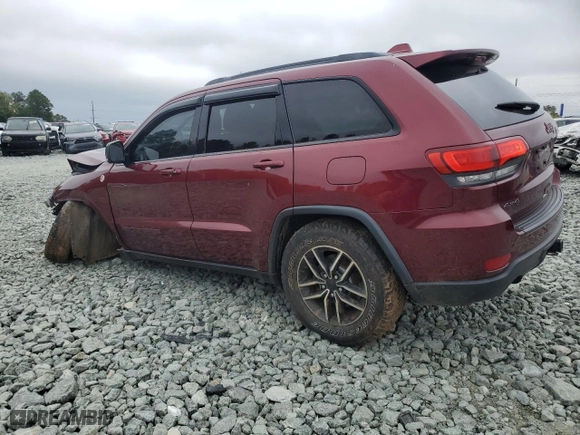 2019 Jeep Grand Cherokee Trailhawk with VIN 1C4RJFLT9KC718628, listed as a Copart auction lot 72646234 with 94,980 mi miles and Salvage Title. Bid and sale history available at carsss.com. Image 2.