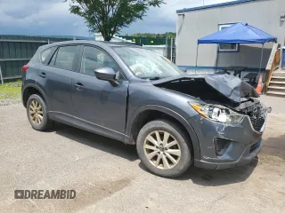2013 Mazda CX-5 Sport with VIN JM3KE4BE6D0138164, listed as a Copart auction lot 62401595 with 146,305 mi miles and Salvage title. Bid and sale history available at DreamBid. Image 4.
