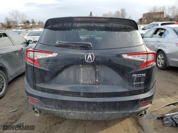 2019 Acura RDX w/Advance Pkg with VIN 5J8TC2H7XKL026528, listed as a Copart auction lot 46126915 with 0 mi miles and Salvage Title. Bid and sale history available at carsss.com. Image 6.