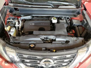 2017 Nissan Pathfinder S with VIN 5N1DR2MN0HC654897, listed as a Copart auction lot 64501285 with 129,075 mi miles and Clean title. Bid and sale history available at DreamBid. Image 12.