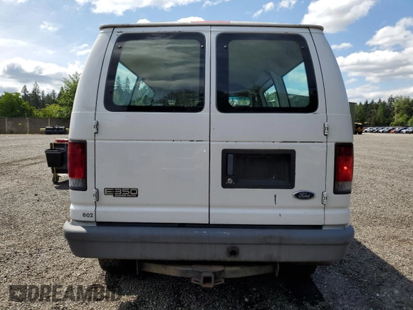 2004 Ford Econoline Cargo with VIN 1FTSE34LX4HB53489, listed as a Copart auction lot 57730845 with 207,547 mi miles and Clean title. Bid and sale history available at DreamBid. Image 6.