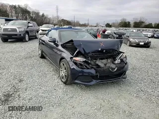 2017 Mercedes-Benz C 300 with VIN WDDWK4JB7HF562231, listed as a Copart auction lot 85646094 with Not Provided miles and Salvage Title. Bid and sale history available at DreamBid. Image 10.