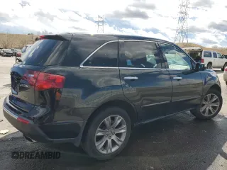 2012 Acura MDX Advance with VIN 2HNYD2H61CH519242, listed as a Copart auction lot 49576485 with 138,431 mi miles and Salvage title. Bid and sale history available at DreamBid. Image 3.